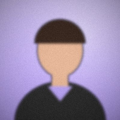 Portrait illustré et stylisé sur fond lilas